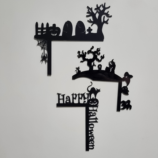 Halloween Door Corners